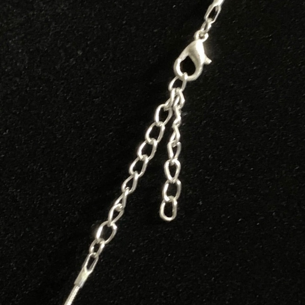 1.5” Hand Wrapped Aventurine Stone Pendant With  Free Silver Plated Necklace - Picture 6 of 6